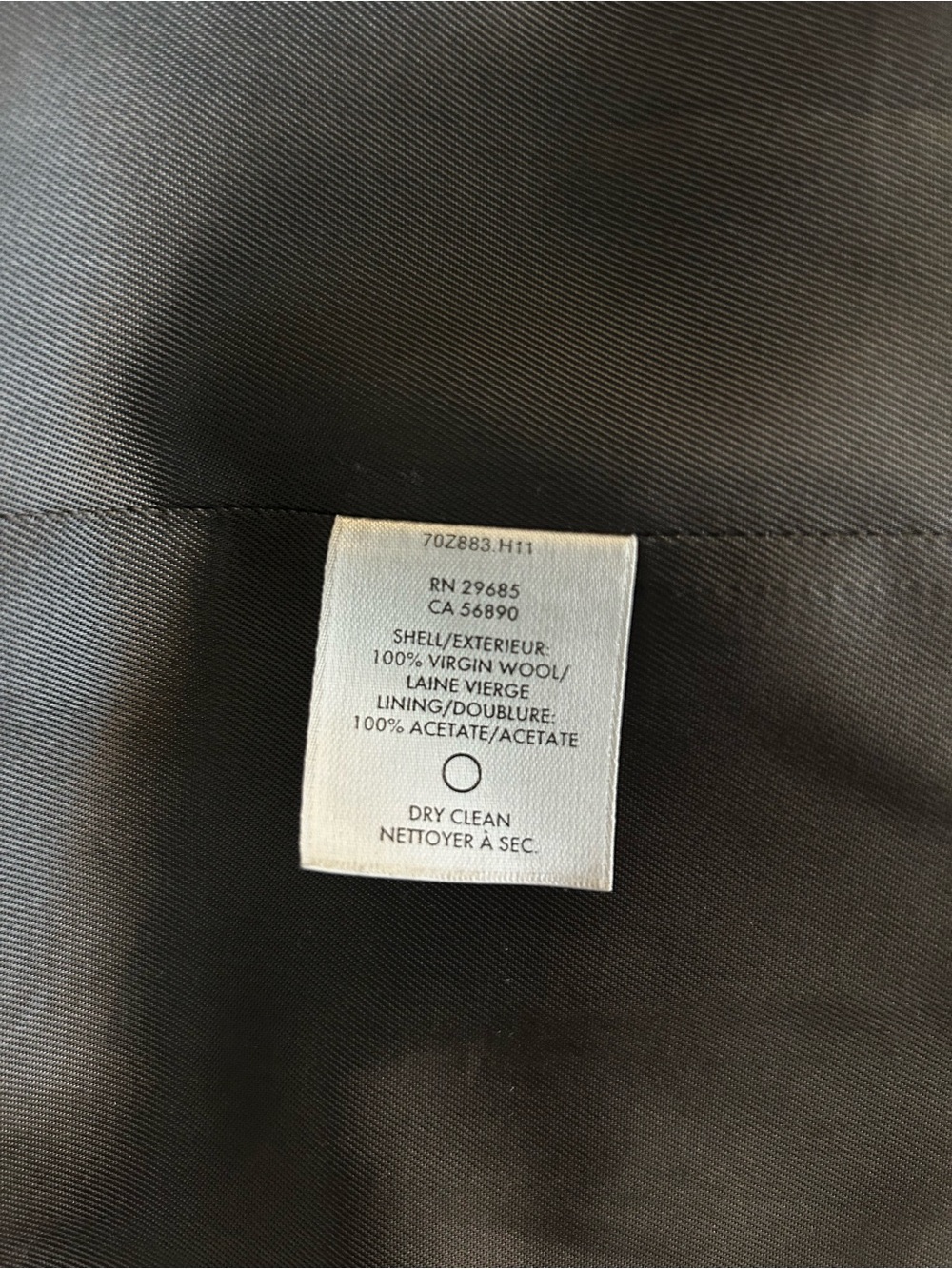 Gorgeous Rare Pendleton Wool Orange & Gray Coat - Picture 3 of 3